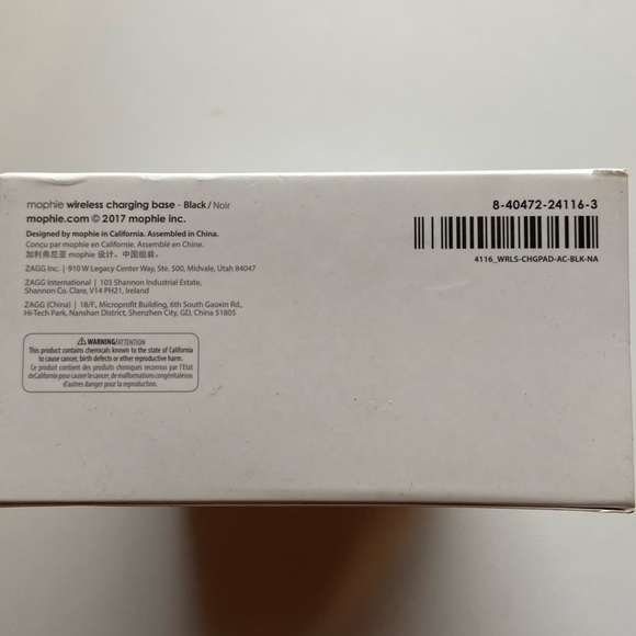 Mophie Wireless Charging Base – 7.5W Qi-Certified - Picture 5 of 6